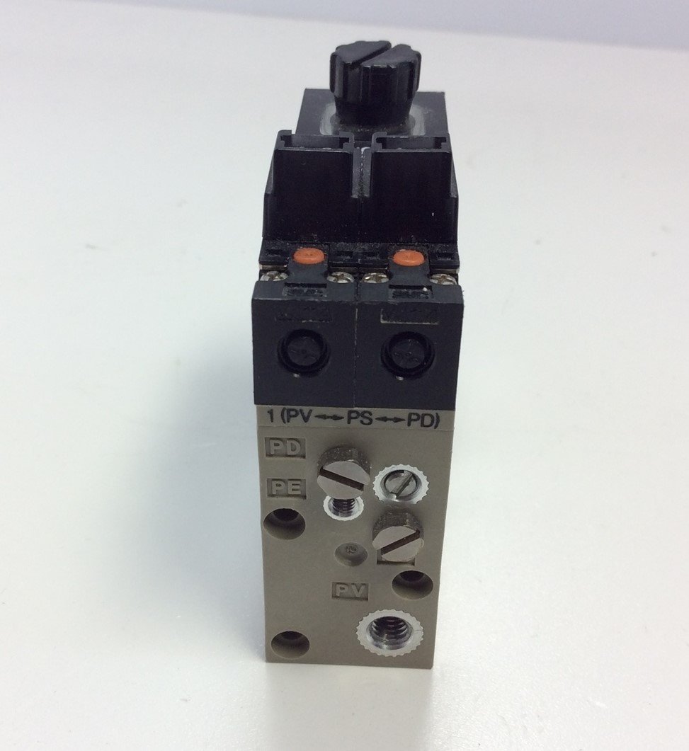 Used SMC NZX1-VAK15LOZ-D-S Vacuum Valve Solenoid Modular Sub-Assembly System 24VDC DC