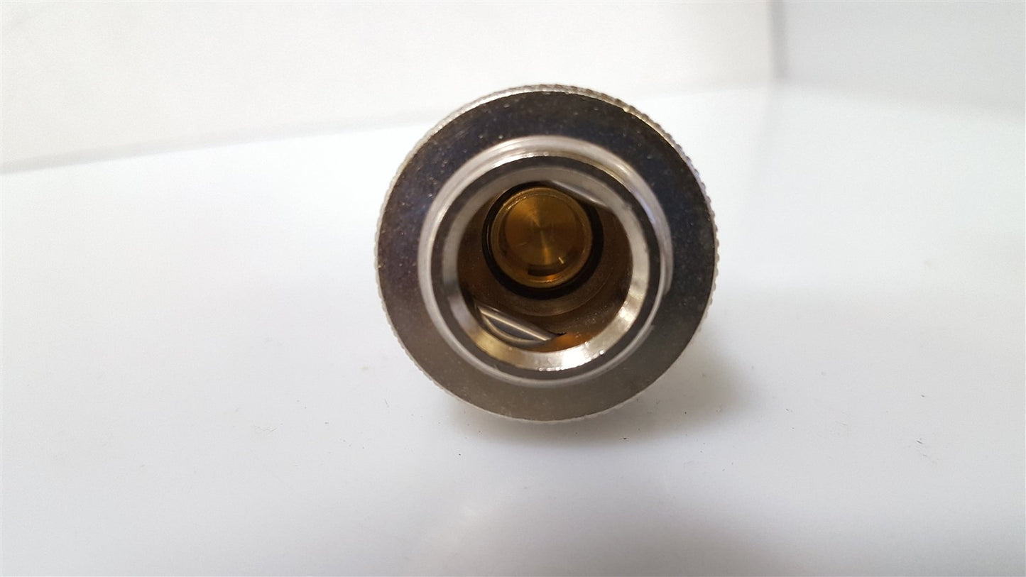 New – Open box Lot of 6-Legris Series 13 Quick Coupler Socket Female 1/2"-Male-NPT Nickel Brass