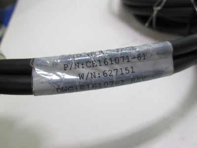 Used Aerotech CE161071-61 Configured Motor Cable 25' Length Flying Lead