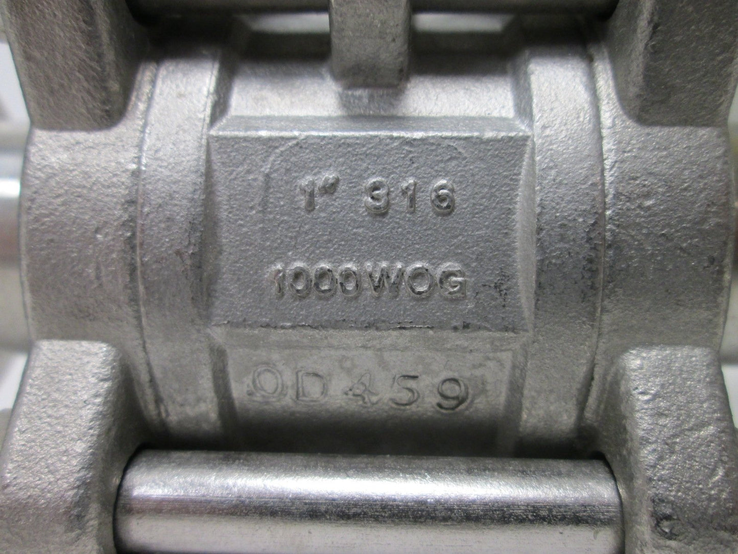 Used TopLine 1000WOG Ball Valve, Tri-Clamp, Size: 1", Material: 316 Stainless Steel