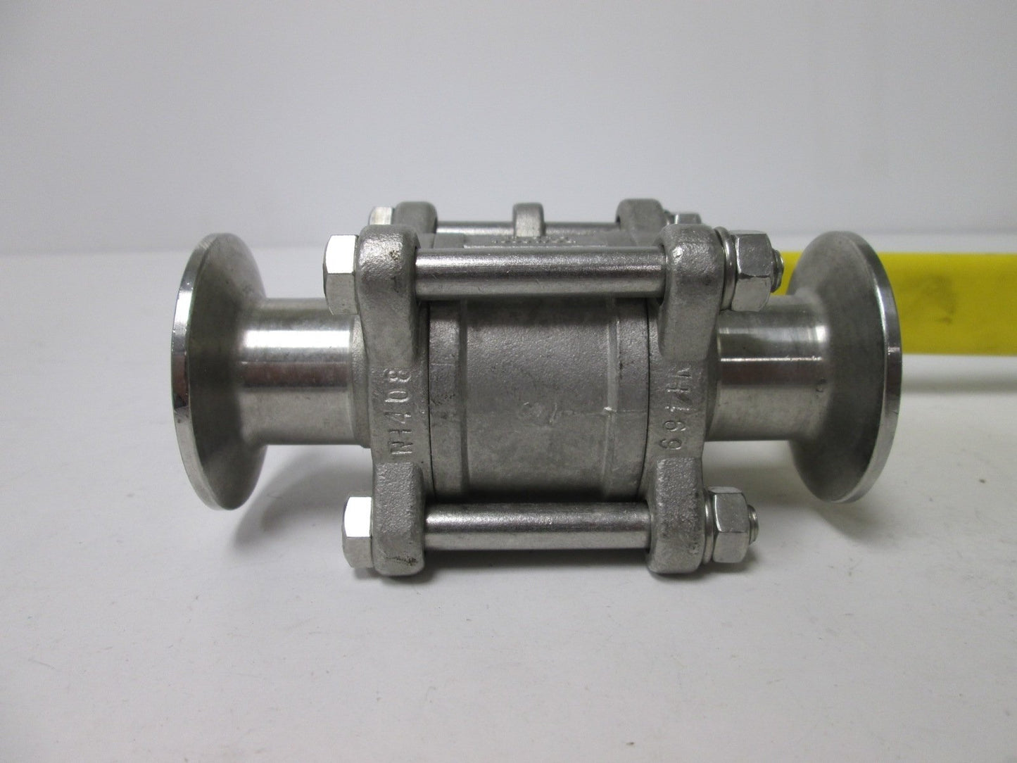 Used TopLine 1000WOG Ball Valve, Tri-Clamp, Size: 1", Material: 316 Stainless Steel
