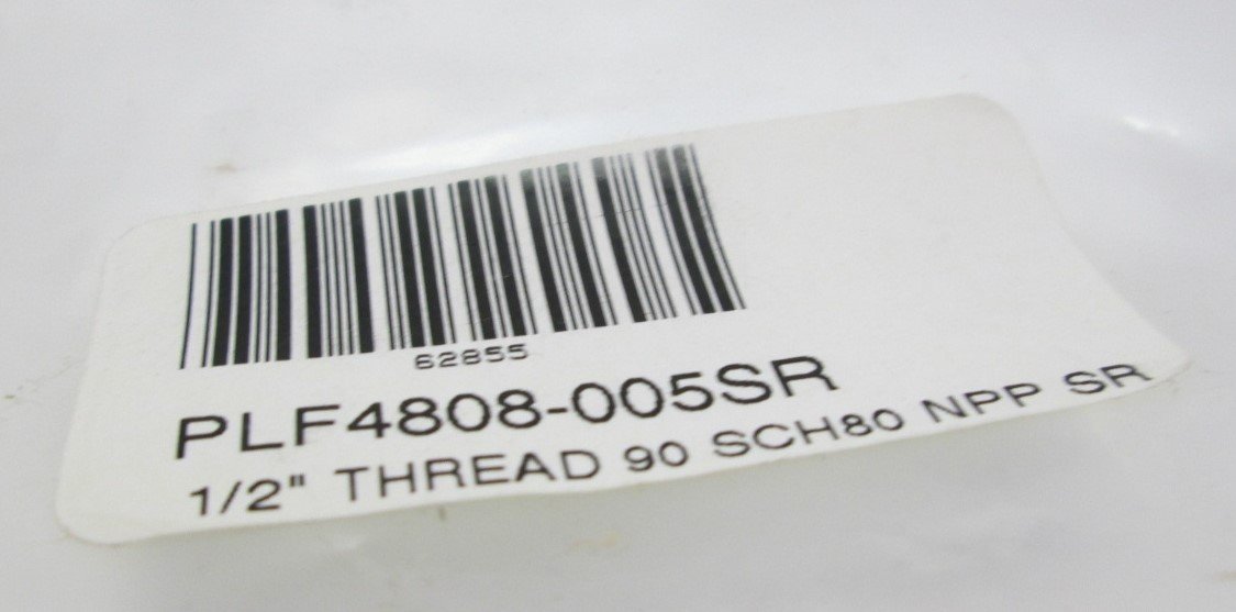 New – Open box Lot of 7 Spears 4808-005SR 1/2" NPT Fem90 Schedule 80 Reinforced SS Collars