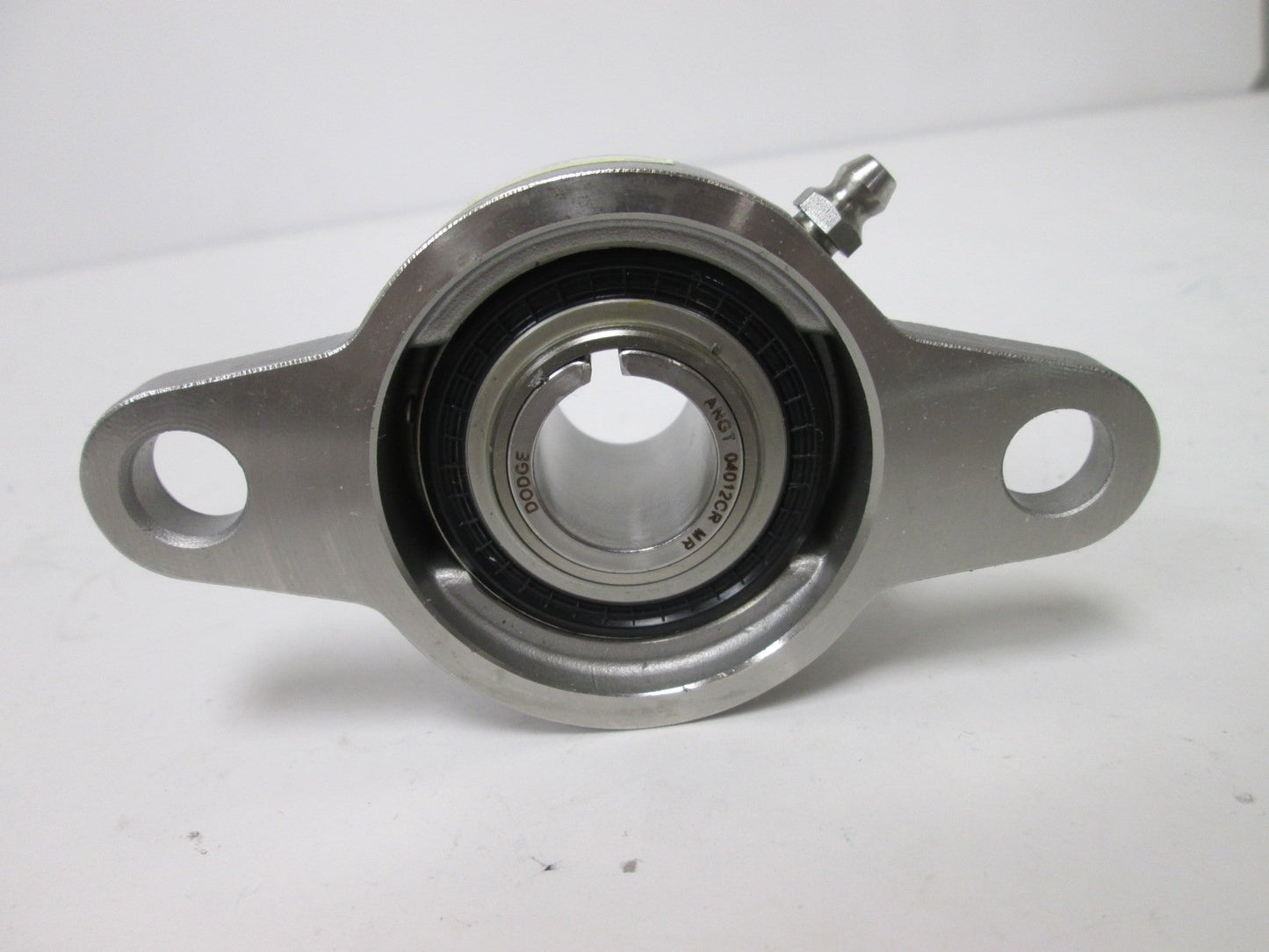 Used Dodge F2B-GTEZ-012-SHCR Mounted Ball Bearing, 2-Bolt Flange, ID: 0.75", SS Body