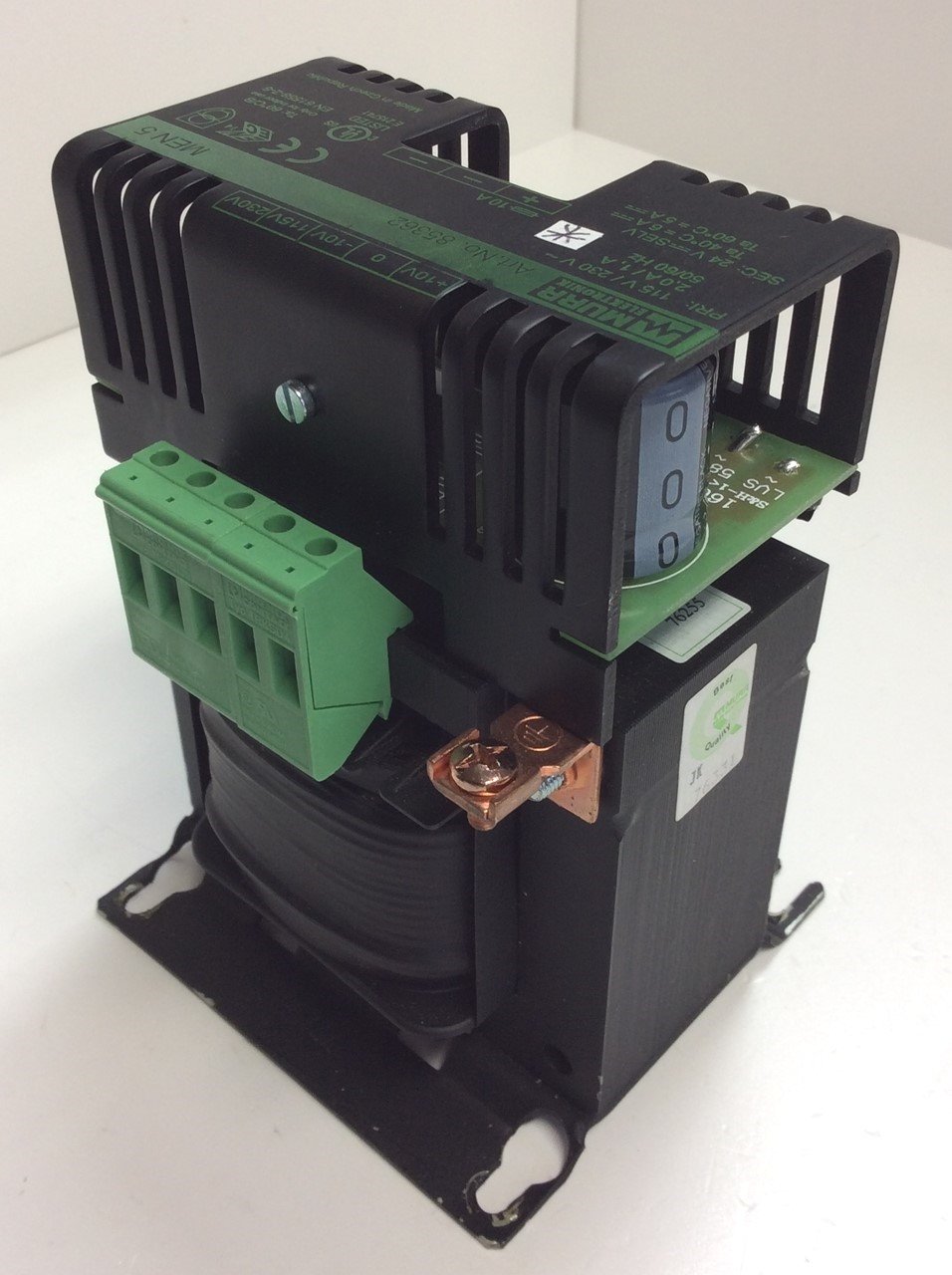 Used Murr Elektronik 85362 Men 5 Power Supply 24 VDC 5 Amp Output 115/230VAC AC Input