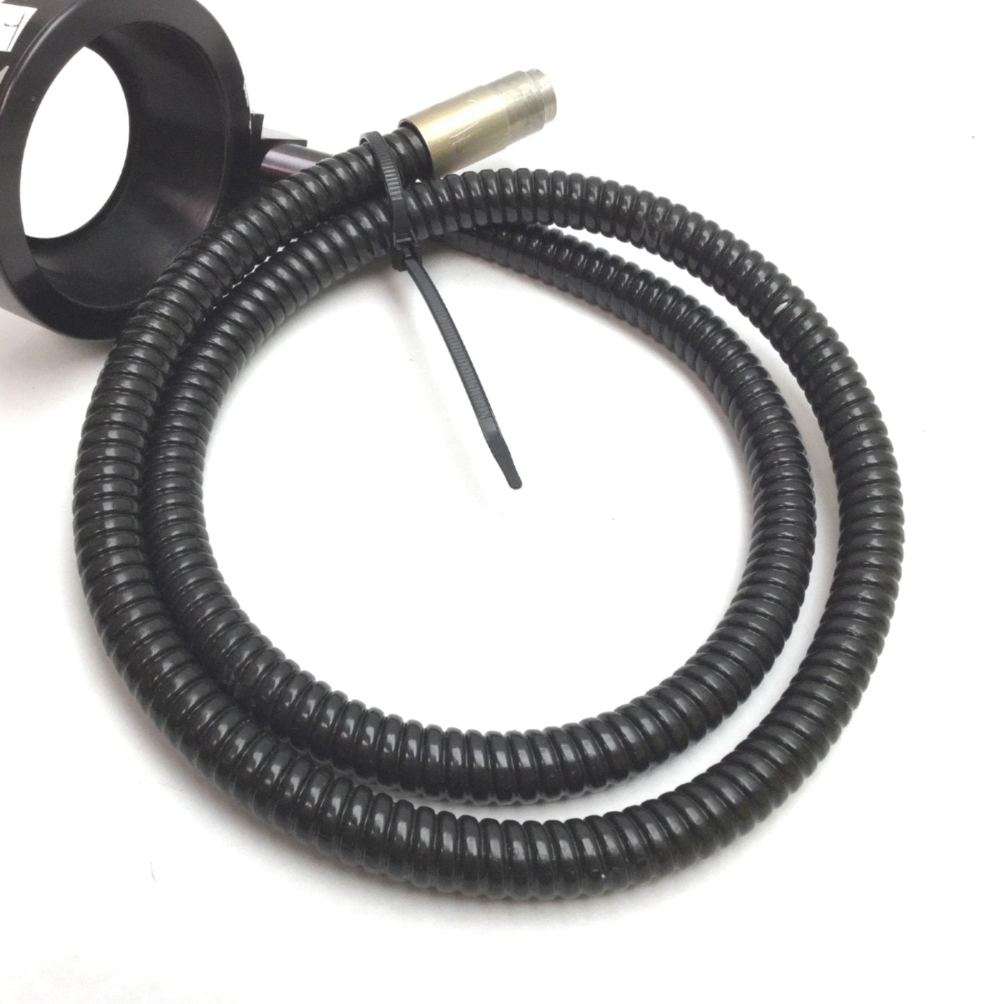 Used Leeds Fiber Optic Microscope Ring Light, ID: 49mm, Length: 45", Bundle: 9mm