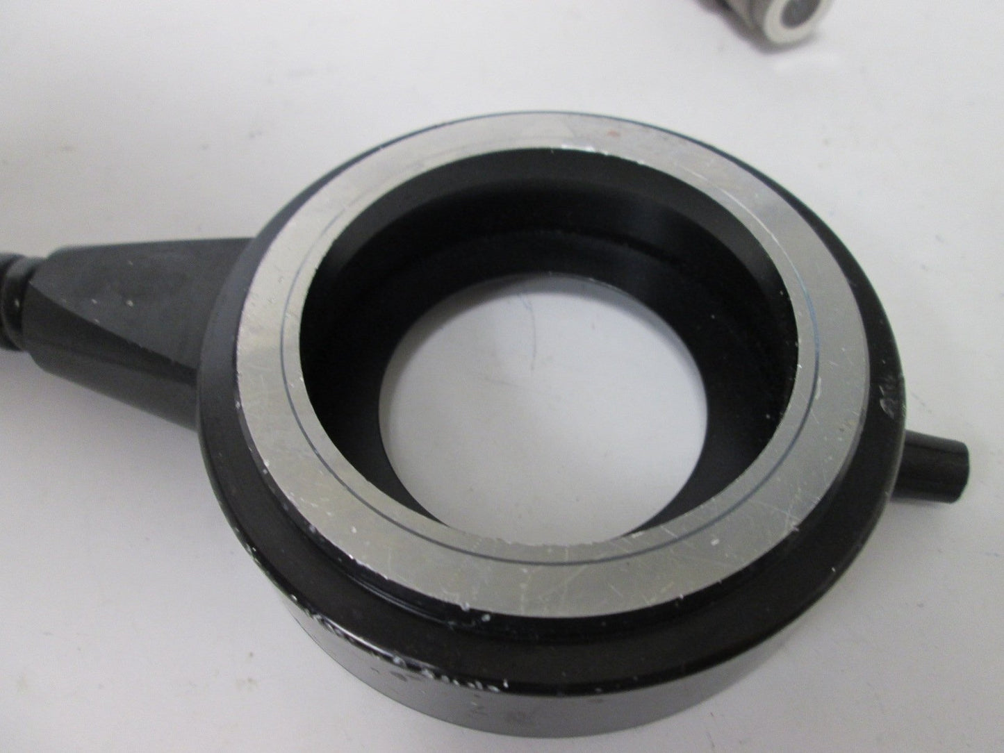 Used Schott Fiber Optic Ring Light, Ring ID: 60mm, Length: 30", Bundle: 9mm, *Damaged