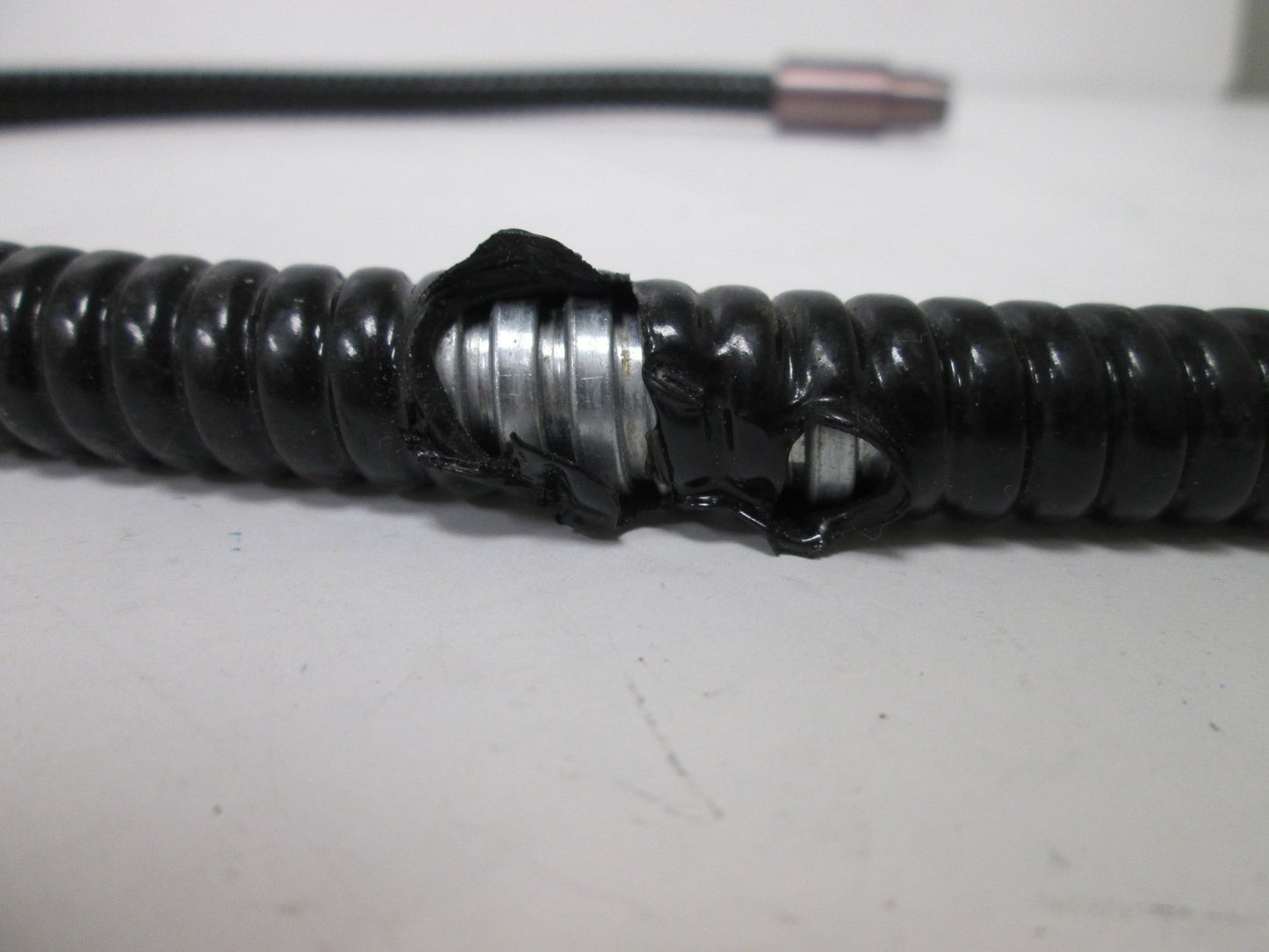 Used Schott Fiber Optic Ring Light, Ring ID: 60mm, Length: 30", Bundle: 9mm, *Damaged