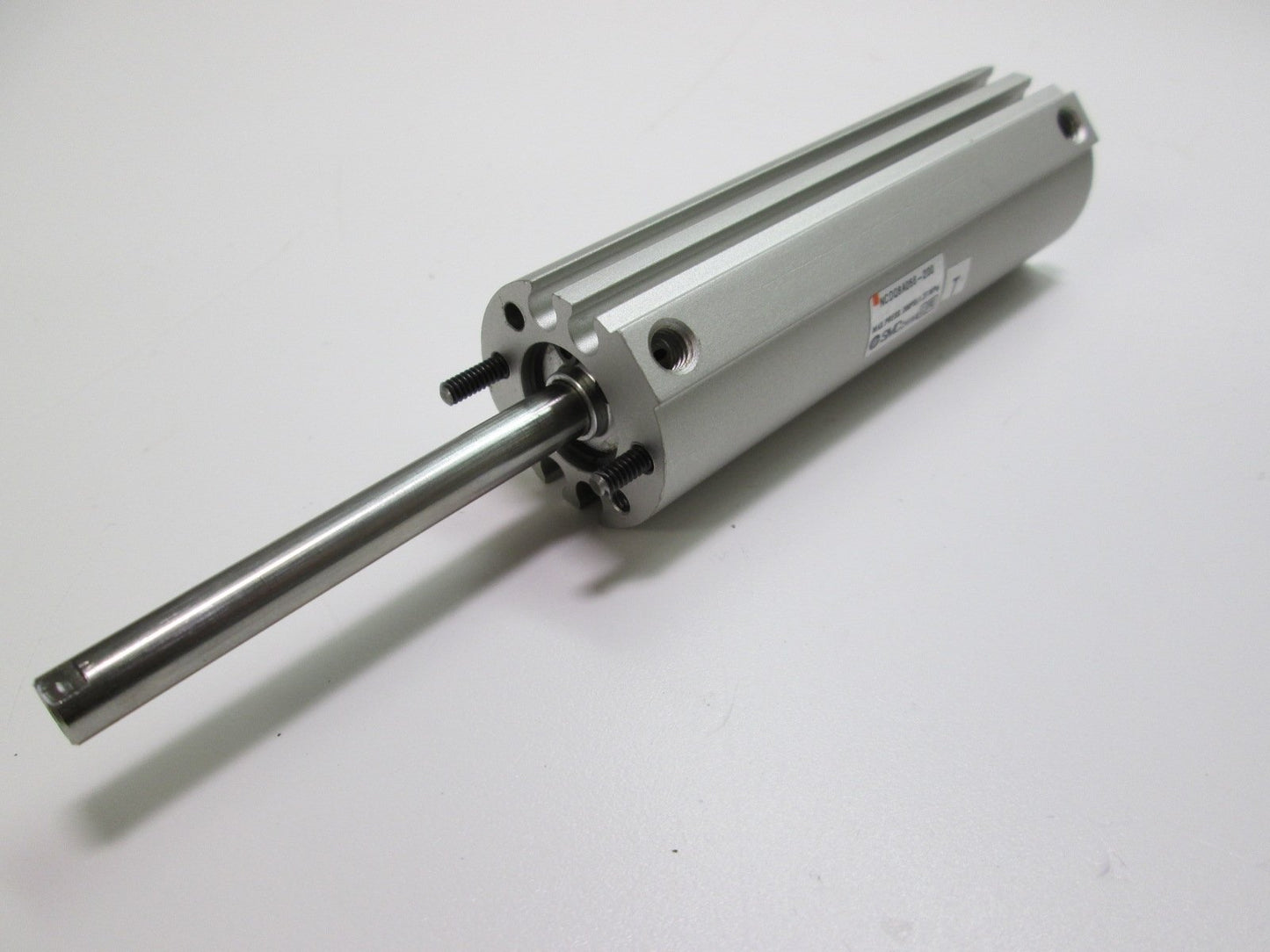Used SMC NCDQ8A056-200 Compact Pneumatic Cylinder Double Acting 200 PSI 50 mm Stroke
