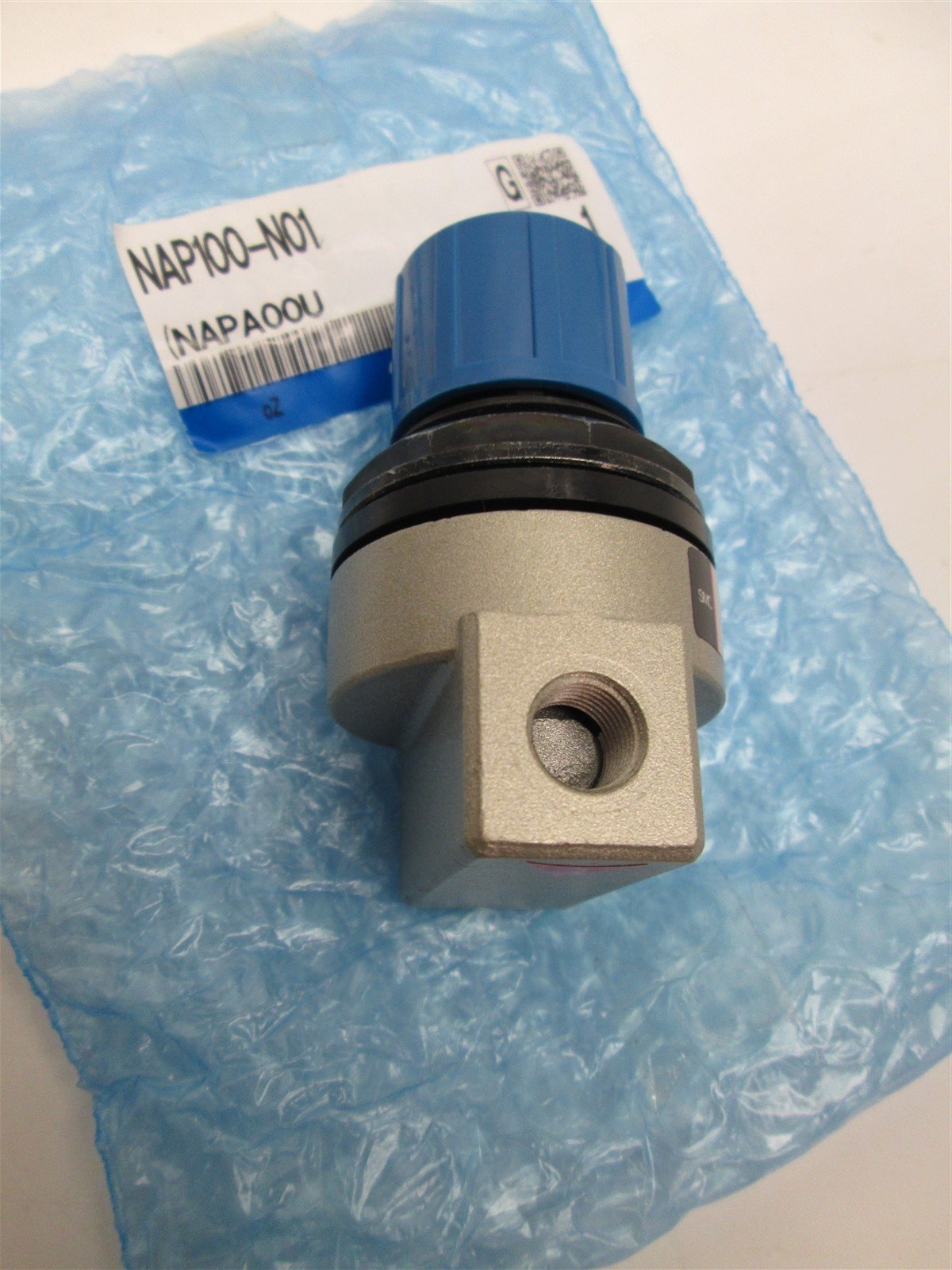 New – Open box SMC NAP100-N01 Miniature Pneumatic Air Regulator Relief 1/8NPT 115psi Max