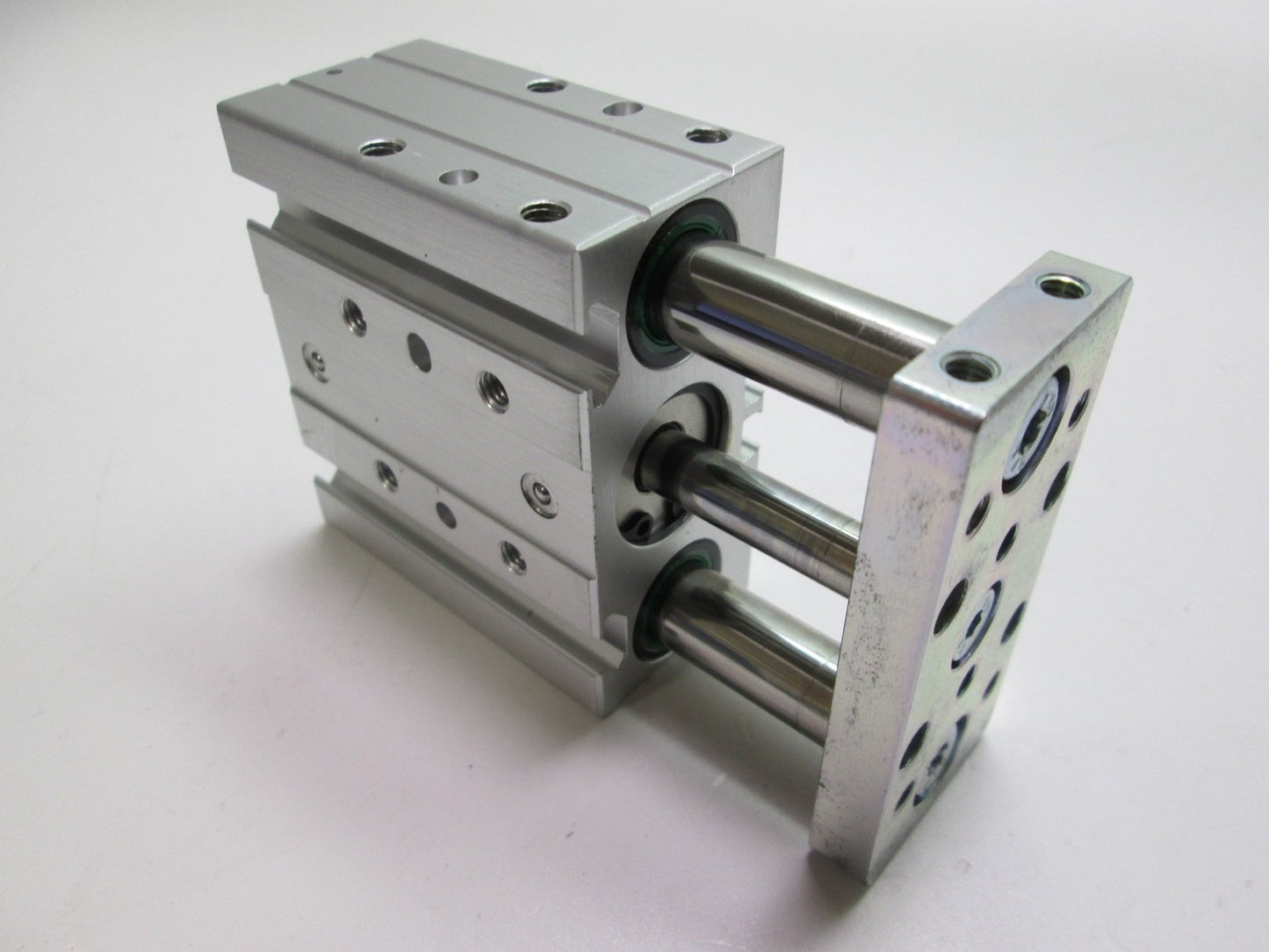 New – Open box Rexroth 0822061007 Dual Guided Pneumatic Air Cylinder 16 mm Bore 25mm Stroke