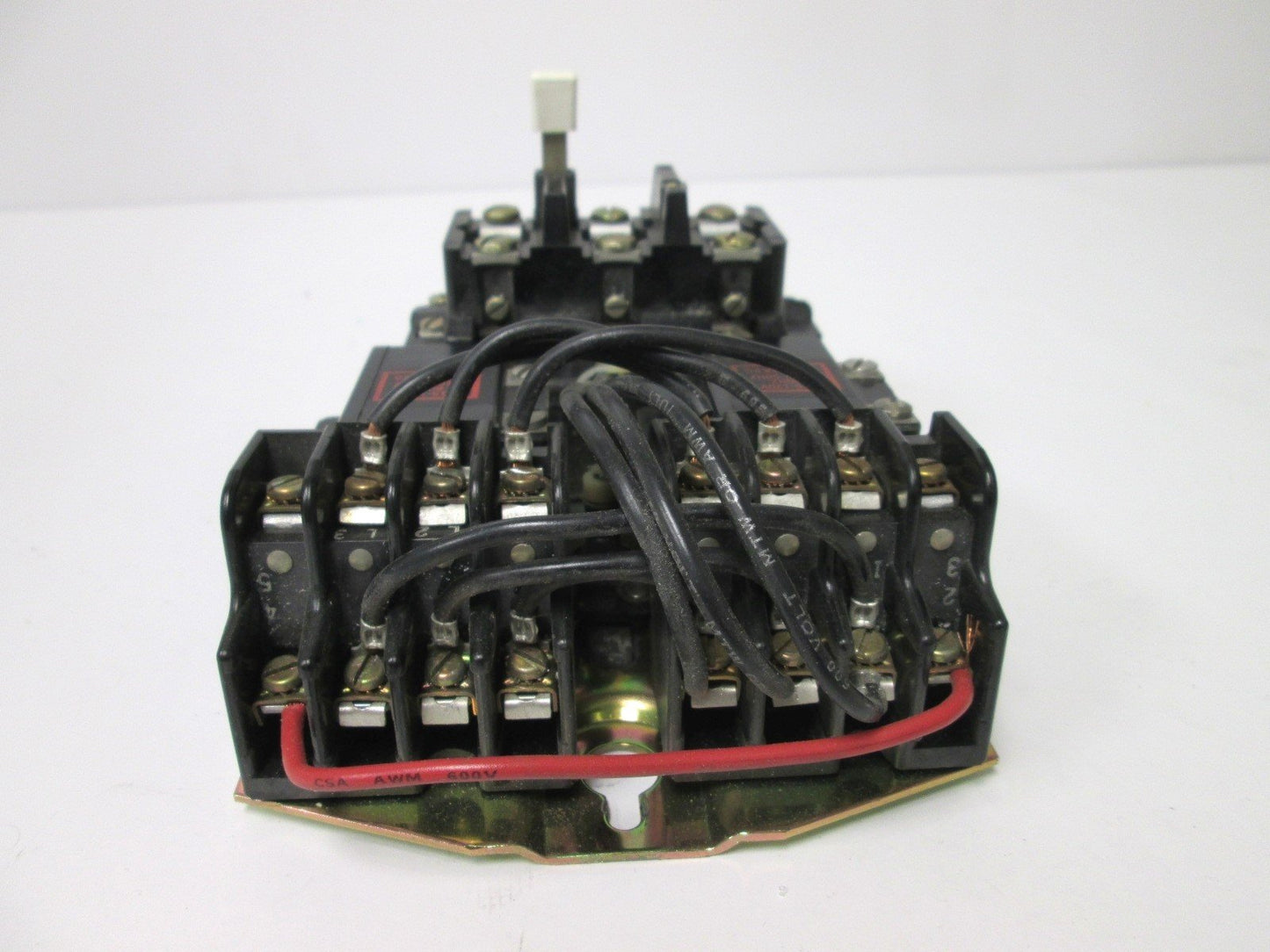 Used Allen Bradley 505-TOD Reversing Motor Starter Contactor, 120VAC Coil, 3-Pole