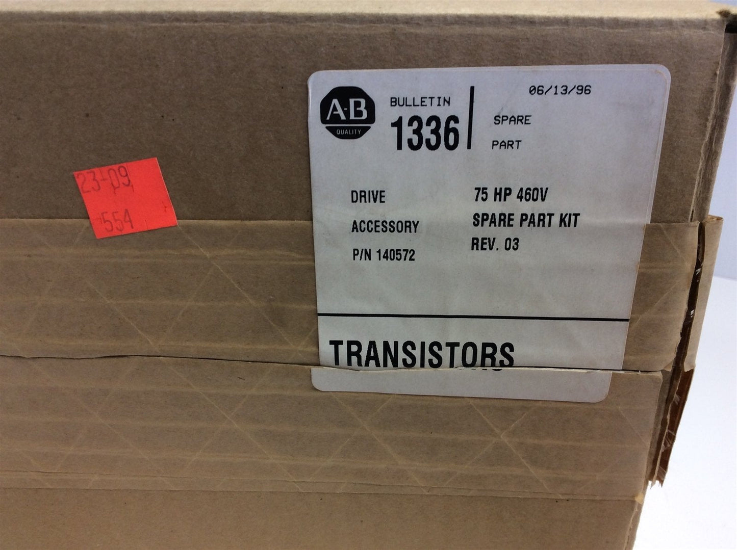 New Allen Bradley 140572 1336 Standard AC Drive Renewal Parts Kit 75 HP 460VAC Rev 3