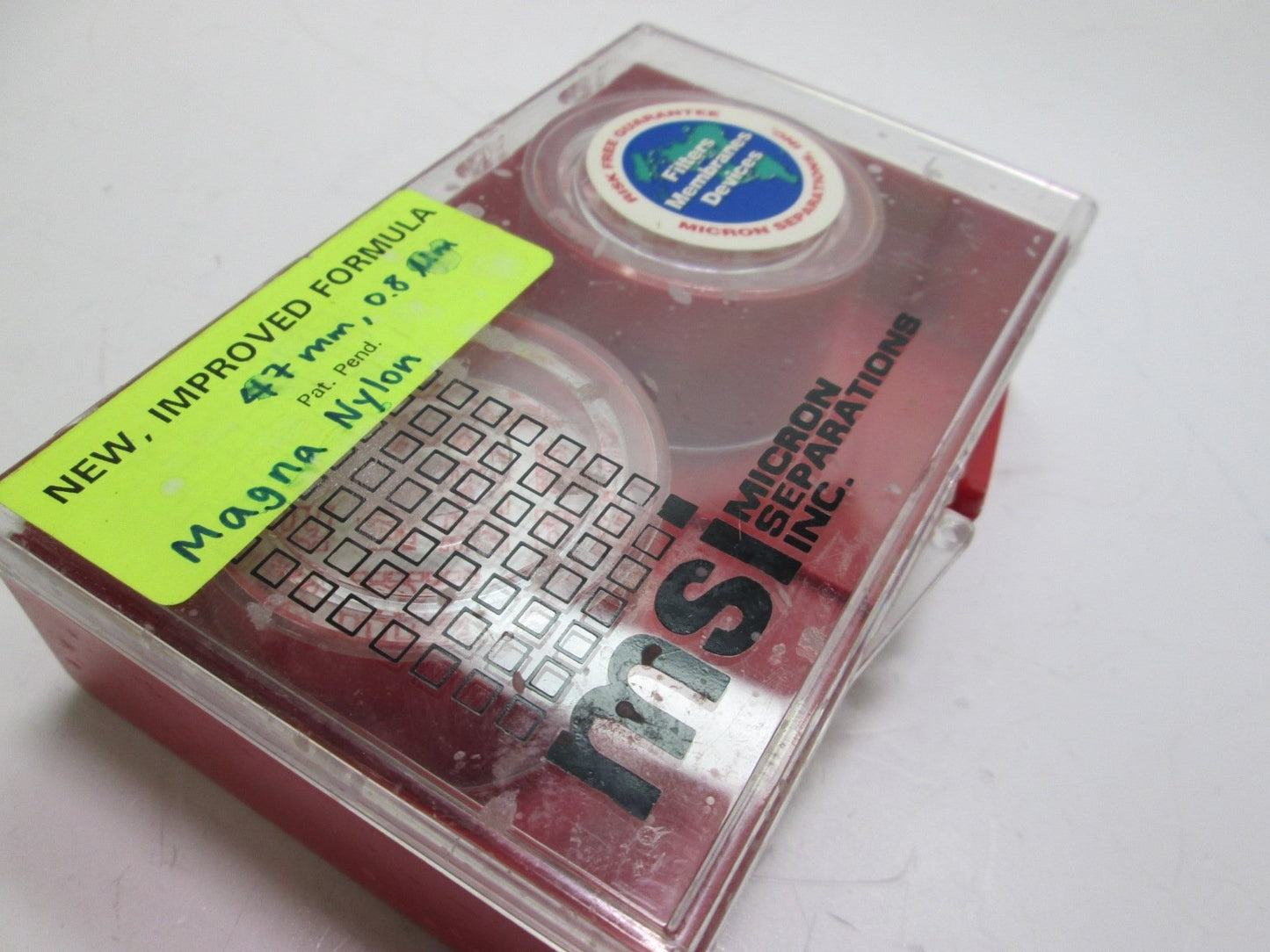 New – Open box Lot of 62 Micron Separations MSI R08SP04700 .8 Micron 47mm Nylon MAGNA-R Filter