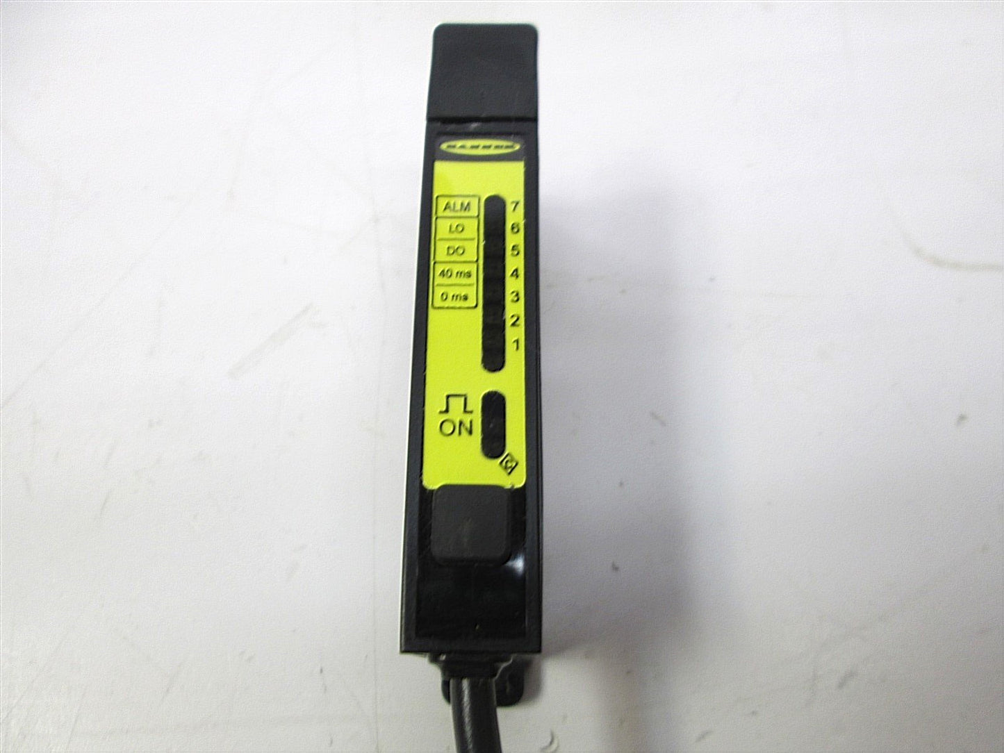 New Banner D12EN6FP 41959 Fiber Optic Sensor Red LED 10-30VDC NPN