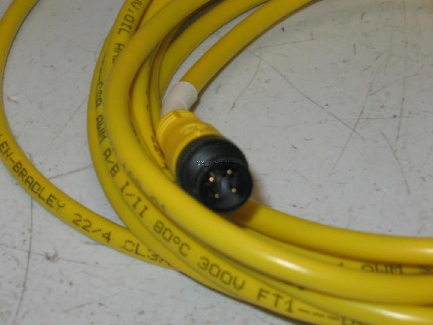 Used AB Allen Bradley 889D Male Micro Cordset 3m, 4-Pin