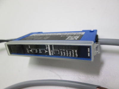 Used Automation Direct DFT-AN-1A Fiber Amplifier w/ Fibers 10-30VDC DC 1 Channel NPN