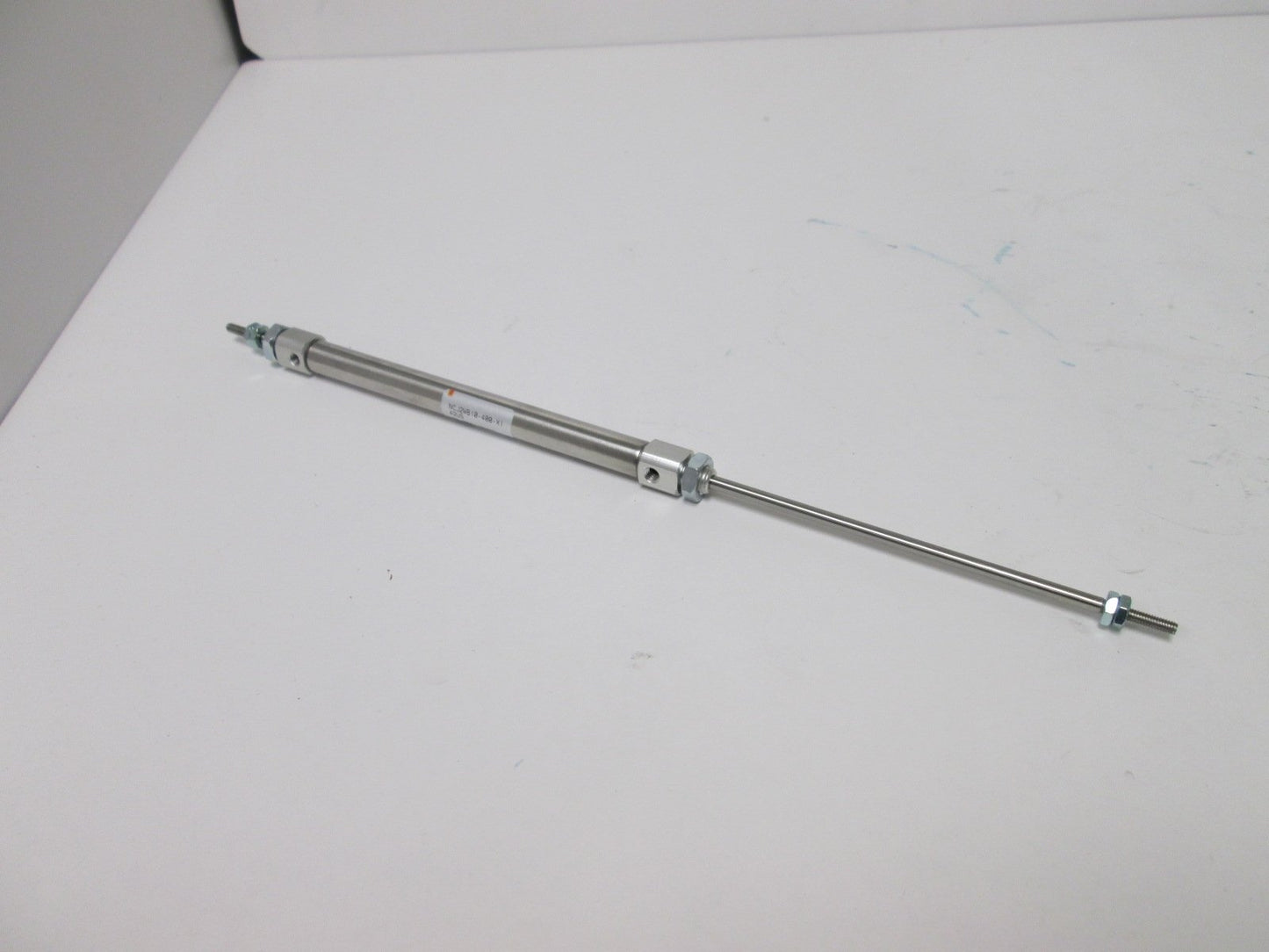 New SMC NCJ2WB10-400-X142US Double End Pneumatic Cylinder, Stroke: 4", 100psi