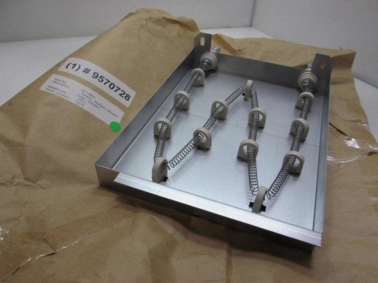 New – Open box Kinetix 071-9001 Sheldon Vacuum Oven Element