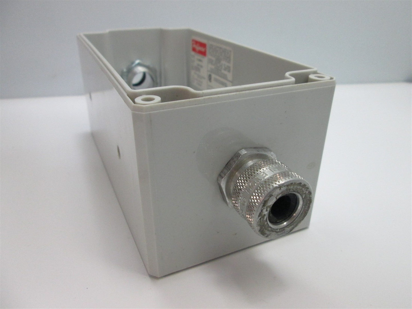 Used Hoffman Q-1689PCD J-Box Type 4X Polycarbonate Enclosure 153mm x 73mm x 79mm