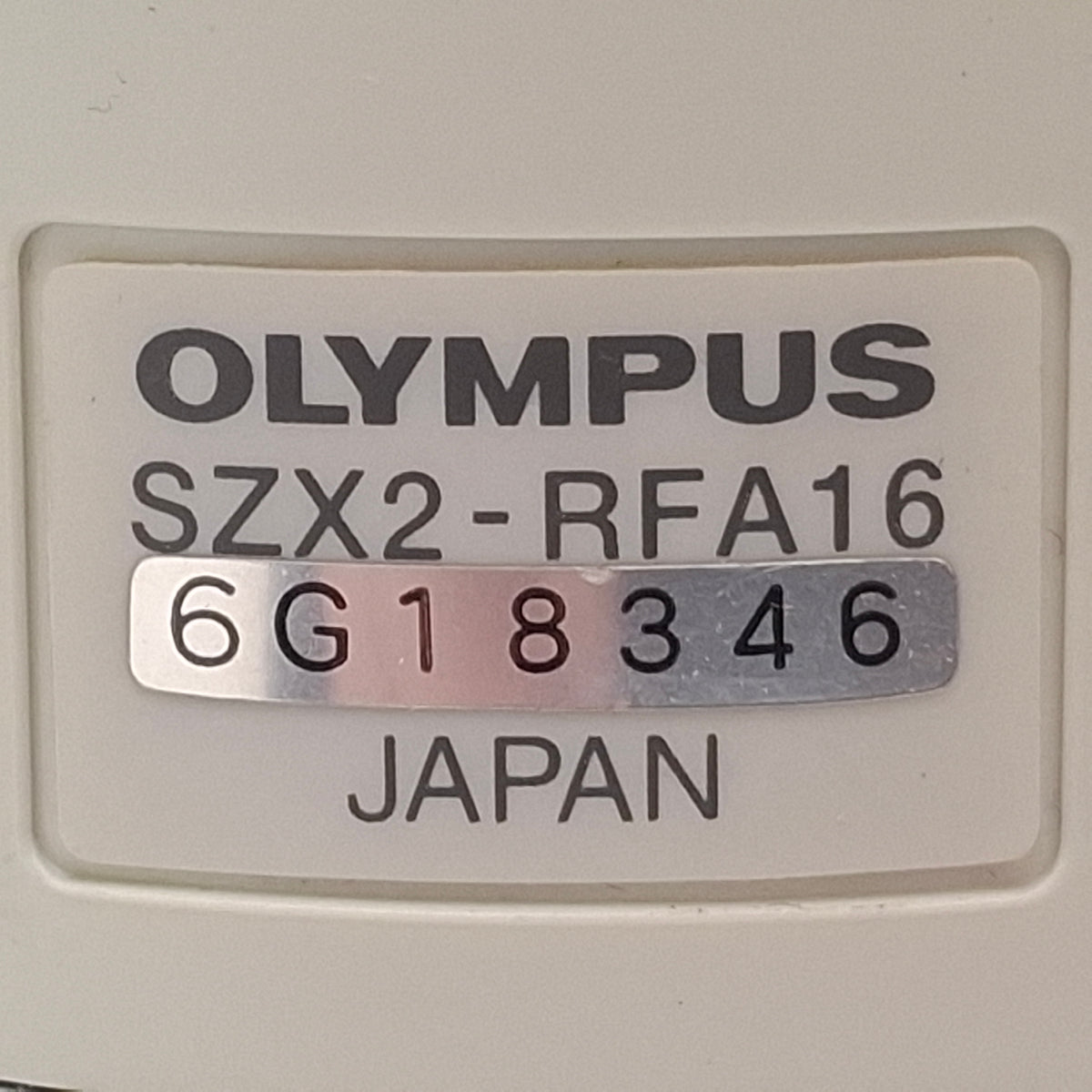 Used Olympus SZX16 Trinocular Fluorescence Microscope w/ Camera & Illuminated Stand