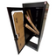 New – Open box Hammond Manufacturing C2F195636BK1 Electrical Cabinet Assembly Black 32U, 1500lb