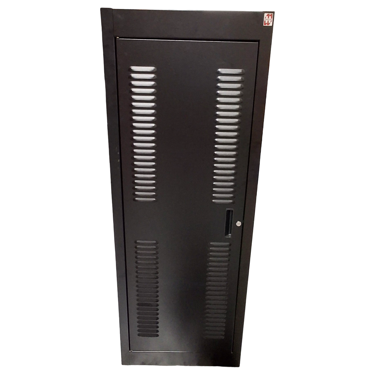 New – Open box Hammond Manufacturing C2F195636BK1 Electrical Cabinet Assembly Black 32U, 1500lb
