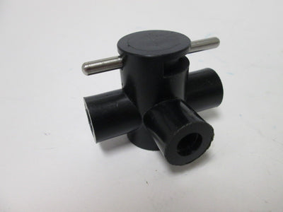 New Evsco 1/8" Elliptic Valve, 2-Position 3-Way, Pressure Rating: 100psi