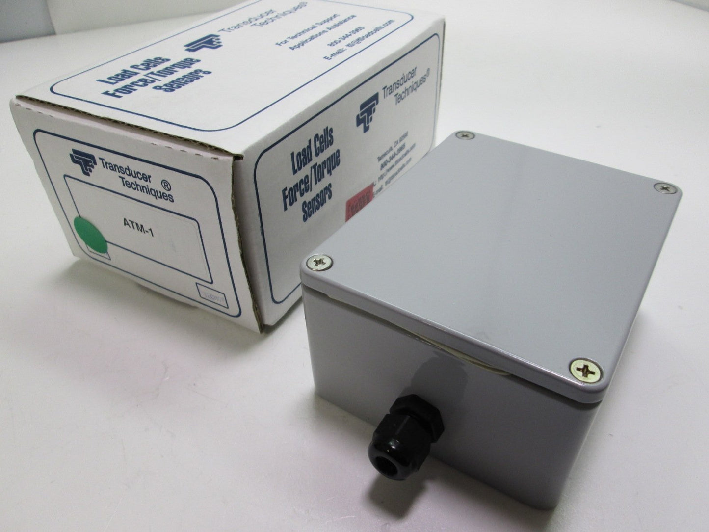 New Transducer Techniques ATM-1 Enclosure for TMO-1 Amplifier Unit 4.5"x3.5 x2.25"