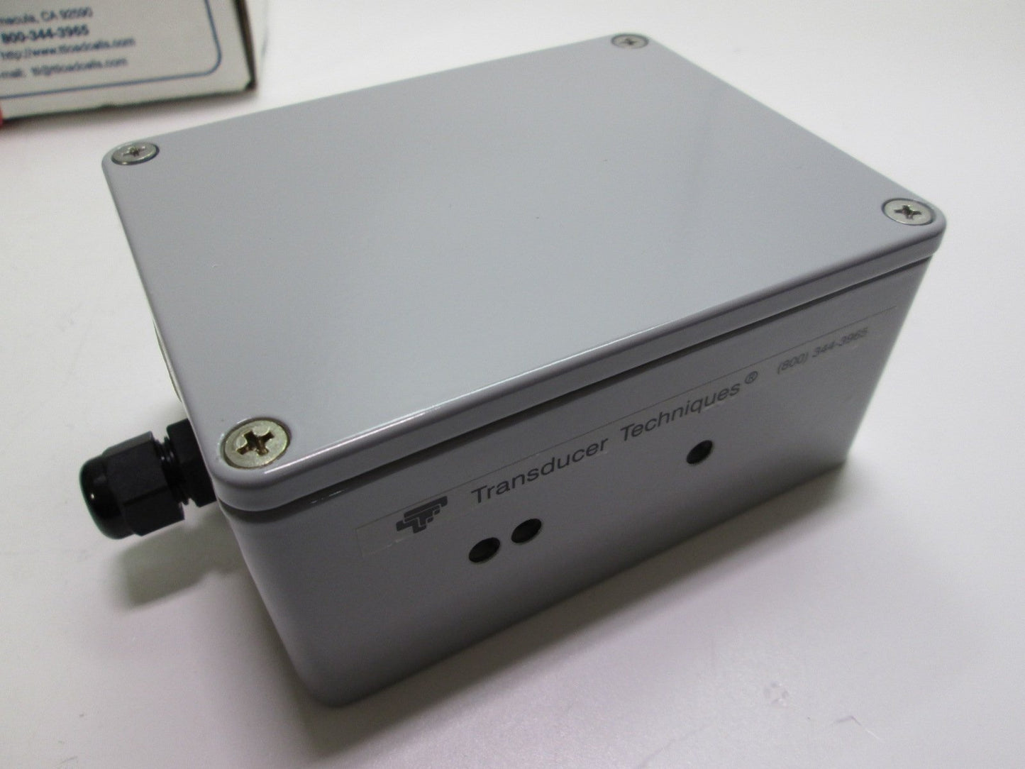 New Transducer Techniques ATM-1 Enclosure for TMO-1 Amplifier Unit 4.5"x3.5 x2.25"