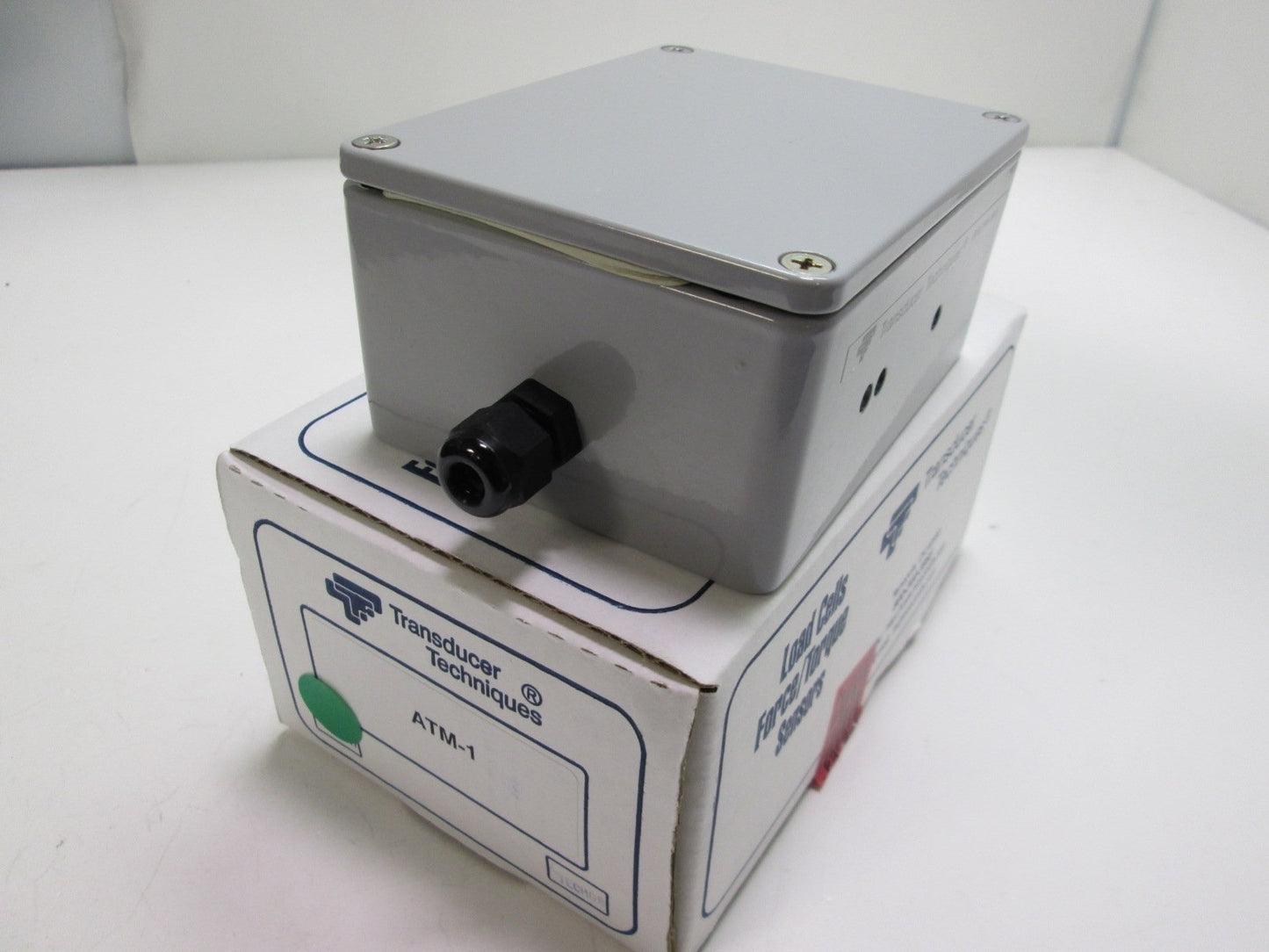 New Transducer Techniques ATM-1 Enclosure for TMO-1 Amplifier Unit 4.5"x3.5 x2.25"