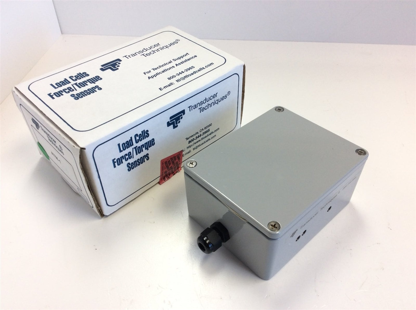 New Transducer Techniques ATM-1 Enclosure for TMO-1 Amplifier Unit 4.5"x3.5 x2.25"