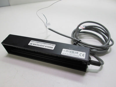 Used Advanced Illumination EL19306-660 Red LED Backlight Strip 24VDC 6" Missing Cover