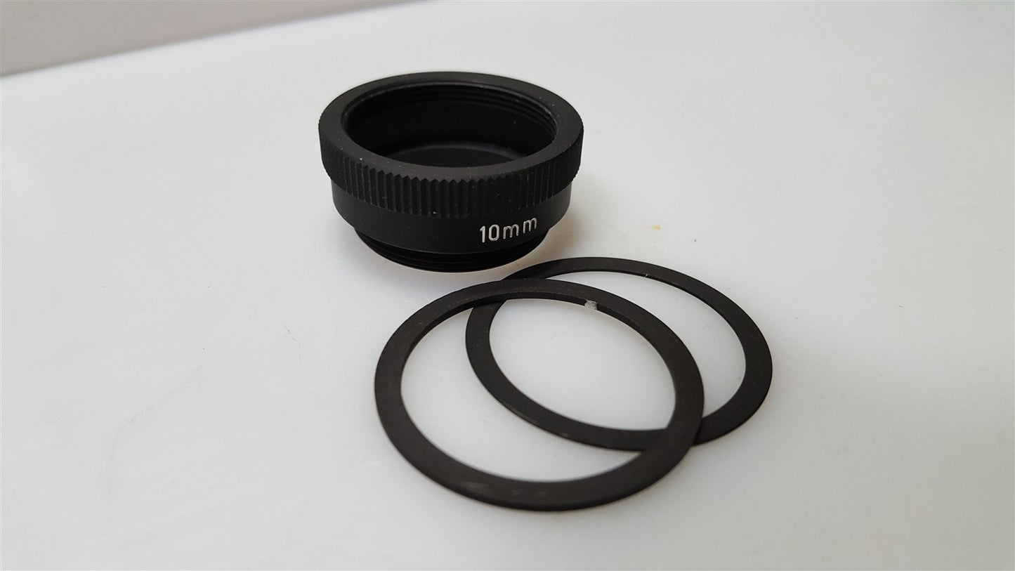 Used Filter Holder Ring 10mm-Deep For: 25.5mm C-Mount Lens Drop-In Fits Cognex Camera