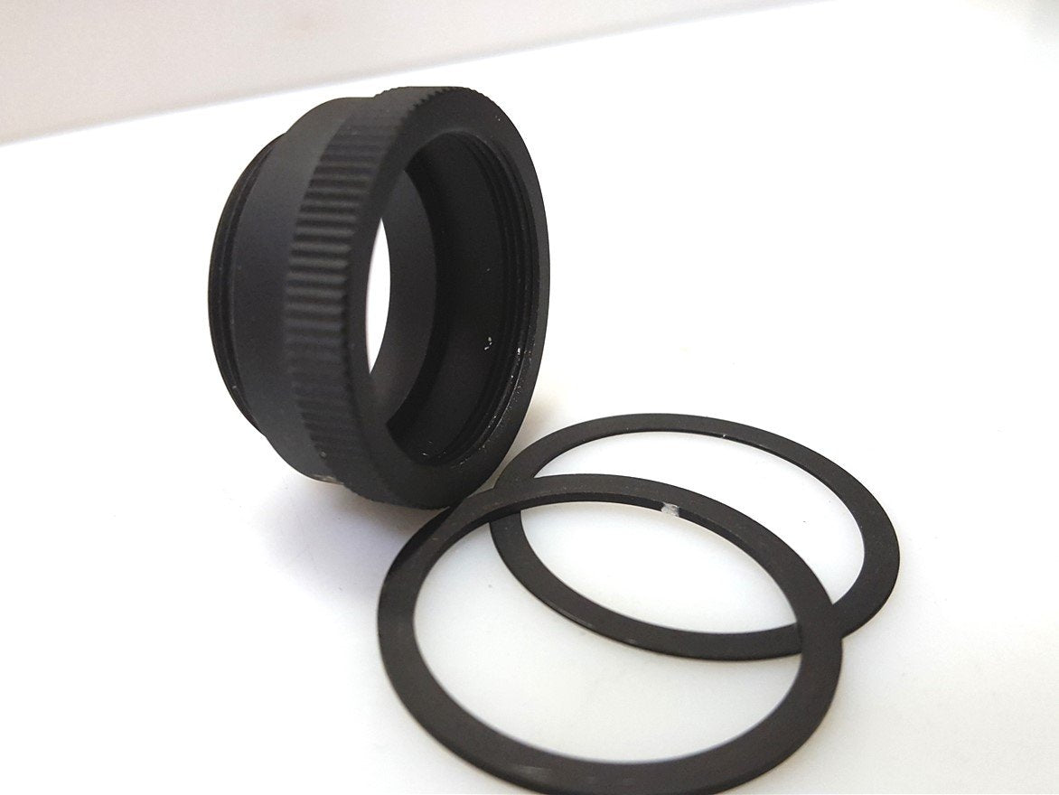Used Filter Holder Ring 10mm-Deep For: 25.5mm C-Mount Lens Drop-In Fits Cognex Camera