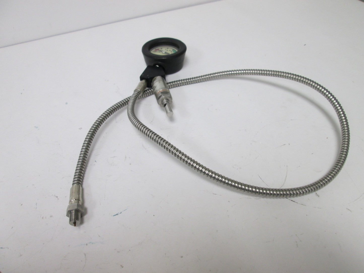 Used North Safety Equipment Reducer Regulator With Buddy Breathing Fitting And Gauge