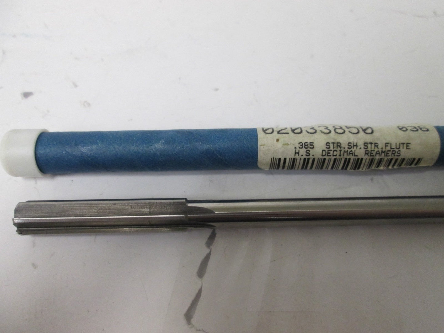 Used Lot of 4 FYR Macedonia Decimal Reamers, .3810 .3830 .3850 .3920, Straight Flute