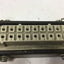 Used Harting HAN 16 Female Terminal Connector, Connections: 18-Pin, Rating: 16A 500V