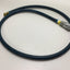 Used Swagelok 1/4" Flame Resistant Hose w/DynaQuip D3 Quick Disconnect Coupler 52"