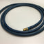 Used Swagelok PB4 1/4" Flame Resistant Hose w/1/4" Brass Compression Fittings, 8 feet