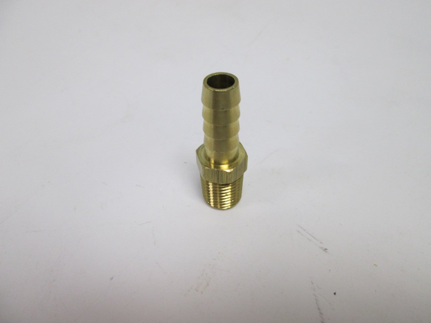 New – Open box Lot of 10 NEW Dixon 102060C 1/4" Male NPT x 1/4" Barb Fitting, Material: Brass