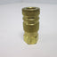 Used Lot of 13 151 1/4" Female NPT Air Hose Coupler, Material: Brass