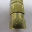 Used Lot of 13 151 1/4" Female NPT Air Hose Coupler, Material: Brass