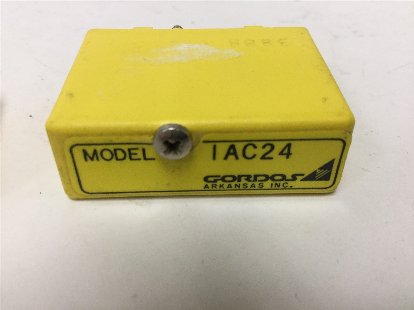 Used Lot of 2 Gordos IAC24 I/O Relay Modules, Input: 90-140VAC, Output: 30VDC 50mA