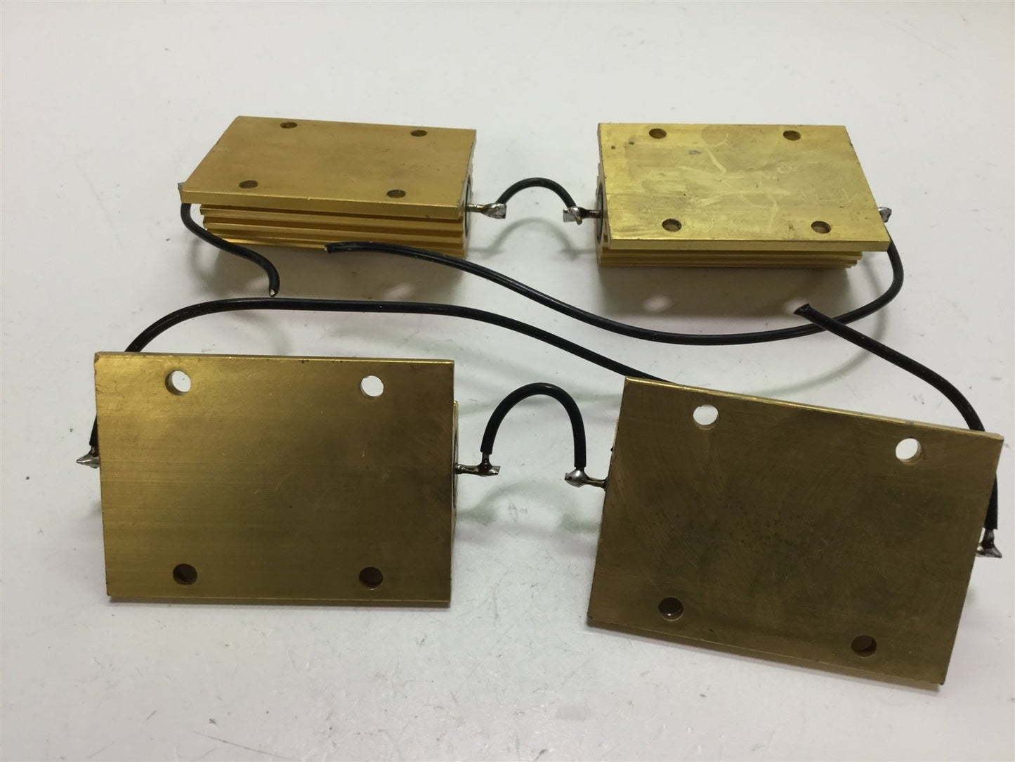 Used Lot of 4 TE Connectivity CGS HSC100 6K8J 6.8K Ohm 100 Watt 5% Power Resistors