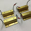 Used Lot of 4 TE Connectivity CGS HSC100 2K7J 2.7K Ohm 100 Watt 5% Power Resistors