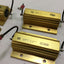 Used Lot of 4 TE Connectivity CGS HSC100 2K7J 2.7K Ohm 100 Watt 5% Power Resistors