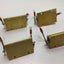 Used Lot of 4 TE Connectivity CGS HSC100 2K7J 2.7K Ohm 100 Watt 5% Power Resistors