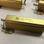Used Lot of 5 CGS HSA50 220R Power Resistors, 220 Ohms, 5% Tolerance, 50 Watt