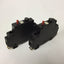 Used Lot of 2 Weidmuller 91001503500 Circuit Breakers, Rating: 2A 250VAC/65VDC, DIN