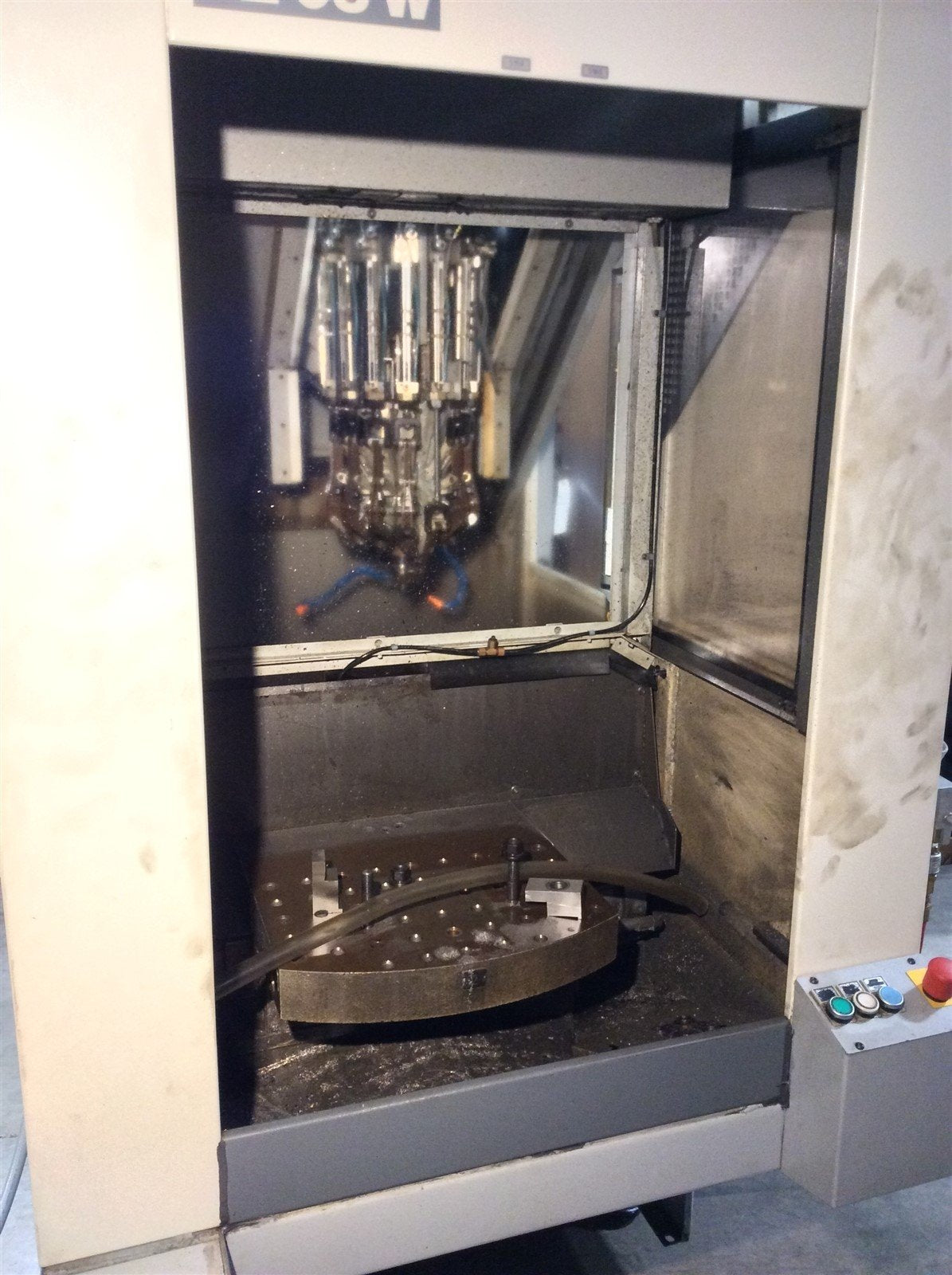 Used Chiron FZ08W Vertical Machine Center VMC Pallet Changer w/Fanuc CNC FilterMist 2